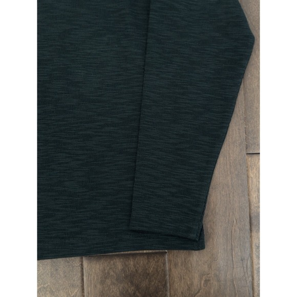 NWT Goodfellow & Co Mens Green Quarter Zip Pullover Size Small Cotton Blend - Picture 4 of 7